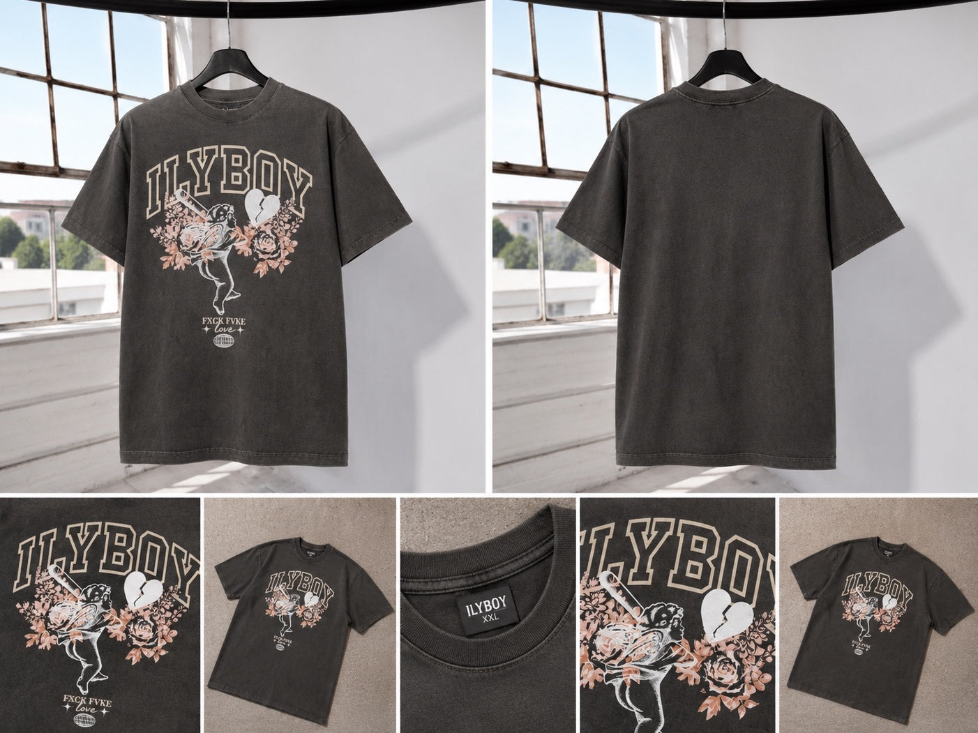 iLYBOY Fxck Fake Love Tee